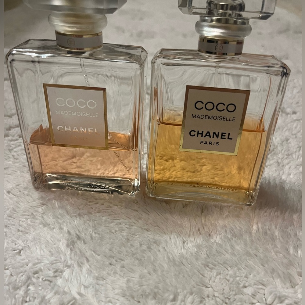 CHANEL Coco Mademoiselle Perfume with Gold and Clear Accents - Picture 2 of 3